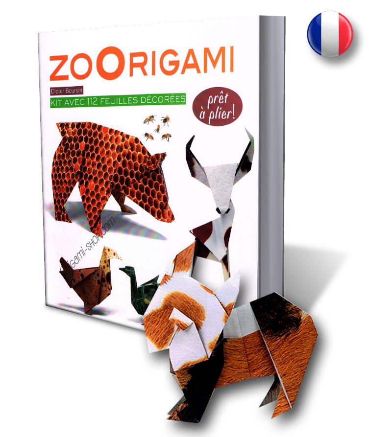 Zoorigami + 112 feuilles décorées