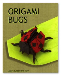 livre Origami Bugs de Marc Kirschenbaum en anglais