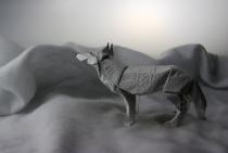 Origami Project #5: Wolf by Shuki Kato + White Washi Deluxe