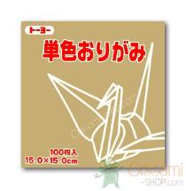 Papier Origami Sable 15x15 cm 100 feuilles japonais scrapbooking