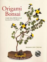 livre Origami Bonsai avec DVD de Benjamin John Coleman en anglais
