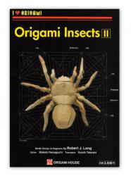 livre origami Insects 2 de robert lang en anglais et japonais