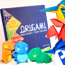 Origami - One Sheet, Two Colors