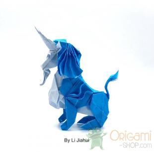 Double-sided extra large origami sheet