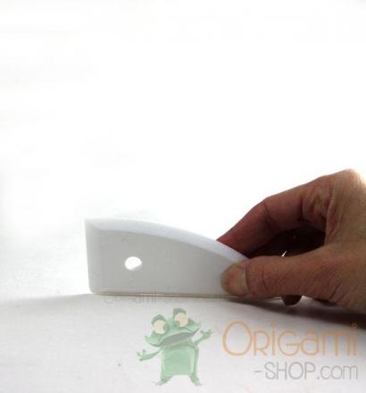 Plioir en os 15 cm outil pour reliure relieur cartonnage origami NEUF