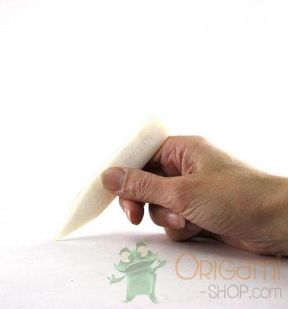 Plioir en os 15 cm outil pour reliure relieur cartonnage origami NEUF