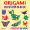 [Tout-en-un] Livre Origami Animaux + 200 feuilles - 17x17 cm