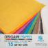 Pack Agua Papel by Fabian Correa - 15 colors - 15 sheets - 32x32 cm (12.6"x12.6" )