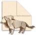 Elfenbein Elefantenhaut-Papier