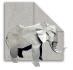 Hellgrauer Elefantenhaut-Papier