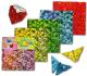 Pack: Kira Kira Floral - 5 colors - 5 sheets - 15x15cm