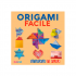 [Tout-en-un] Livre "Origami Facile" + 200 feuilles - 17x17 cm